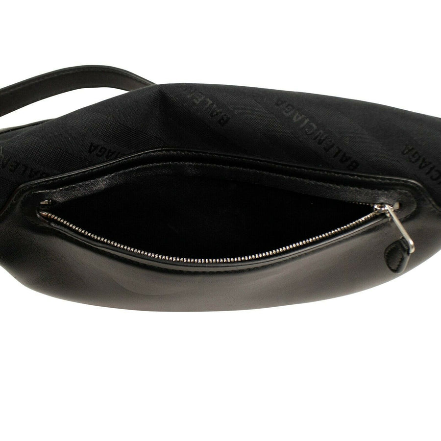 Canvas Souvenir XS Charm Belt Bag - Black