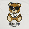 Bear Graphic Short Sleeve T-Shirt - White