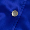 Men's Silk Baseball Bomber Jacket - Blue