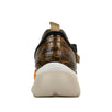 Python 'Sonnie' Low-Top Sneakers - Chestnut Brown