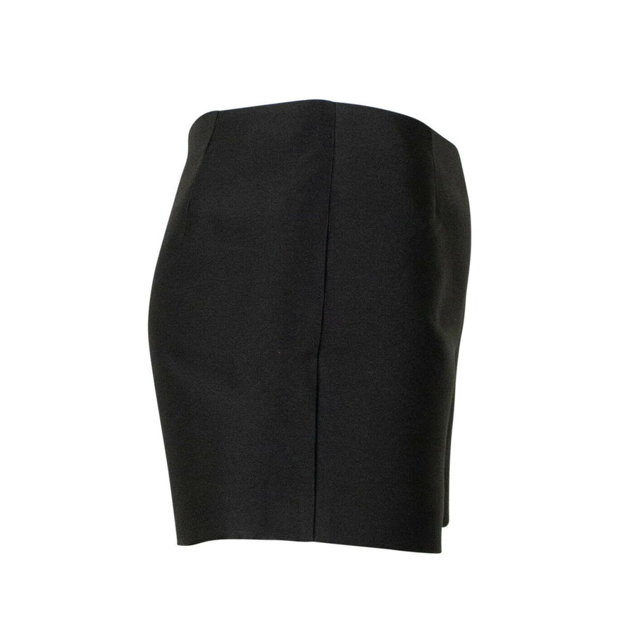 Polyester Blend Shorts - Black