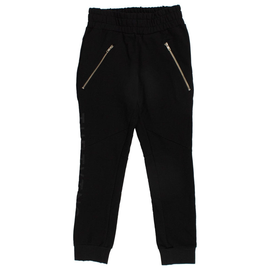 Cotton Sweat Pants - Black