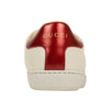 Logo Stripe Leather Ace Sneakers - White