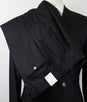 Super 150's Wool Double Breasted Suit - Black