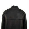 Wool And Leather Jacket - Black