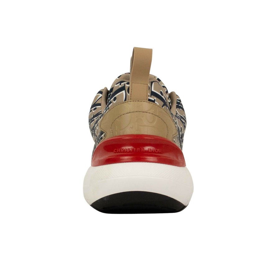 Canvas Oblique 'B24' Sneakers - Beige