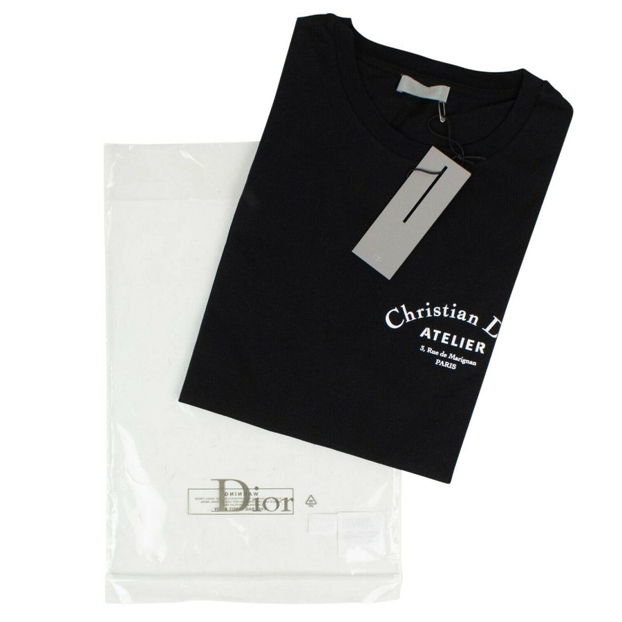 'Christian Dior Atelier' Short Sleeve T-Shirt - Black