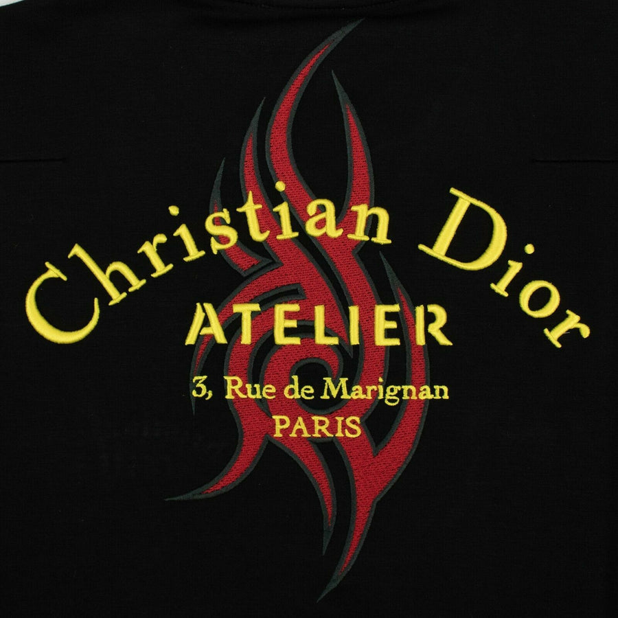 Christian Dior Atelier Crew Pullover Sweater - Black