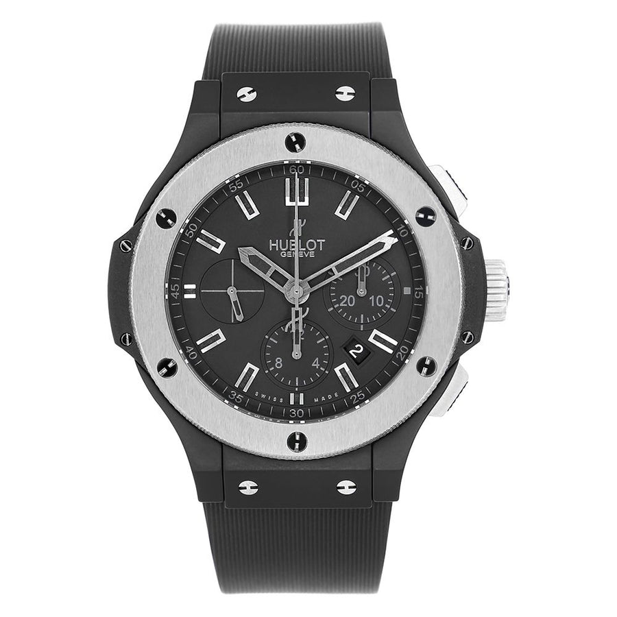 Hublot Big Bang, Ice Bang Black Ceramic and Tungsten 44MM Watch 301.CK.1140.RX