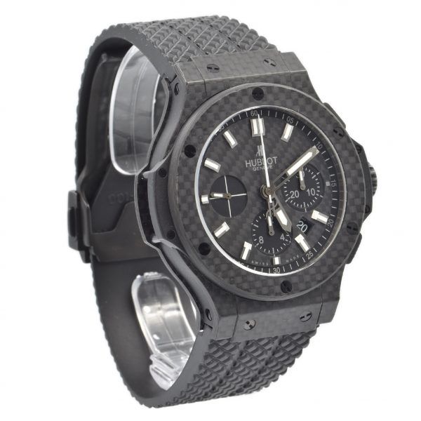 Hublot Big Bang, Black PVD Steel Chronograph 44MM Watch 301.QX.1724.RX