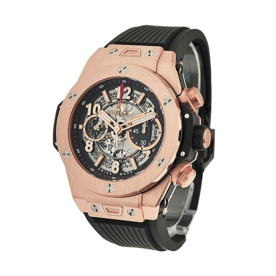 Hublot Big Bang, Unico King Gold Rose Gold 45MM Watch 411.OX.1180.RX