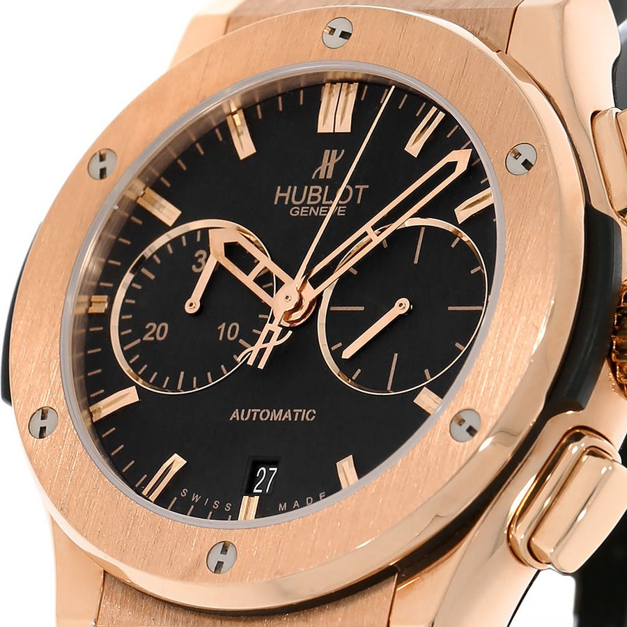 Hublot Classic Fusion, Rose Gold Chronograph 45MM Watch 521.OX.1181.LR(PRE-OWNED)