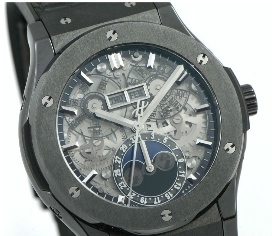 Hublot Classic Fusion, AeroFusion Ceramic Moonphase 45MM Watch 517.CX.0170.LR