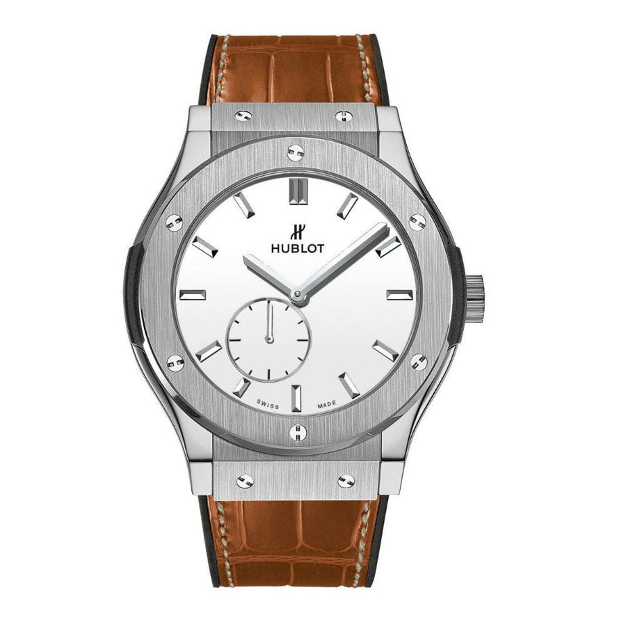 Hublot Classic Fusion, Ultra Thin Titanium 42MM Watch 545.NX.2210.LR