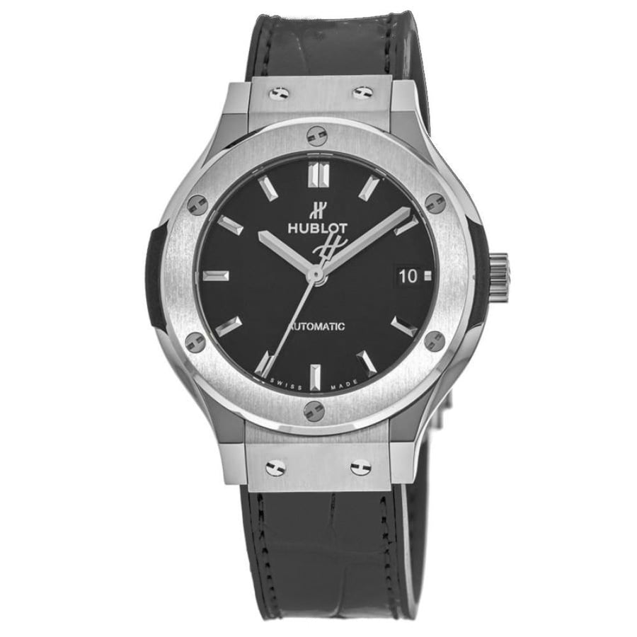 Hublot Classic Fusion, Titanium Black Index Dial 38MM Watch 565.NX.1171.LR