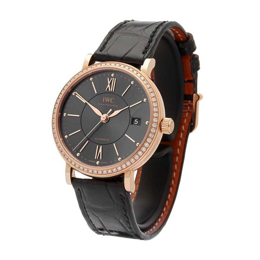 IWC Portofino, Rosegold Midsize Automatic 37MM Watch IW458108