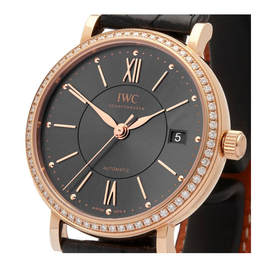 IWC Portofino, Rosegold Midsize Automatic 37MM Watch IW458108