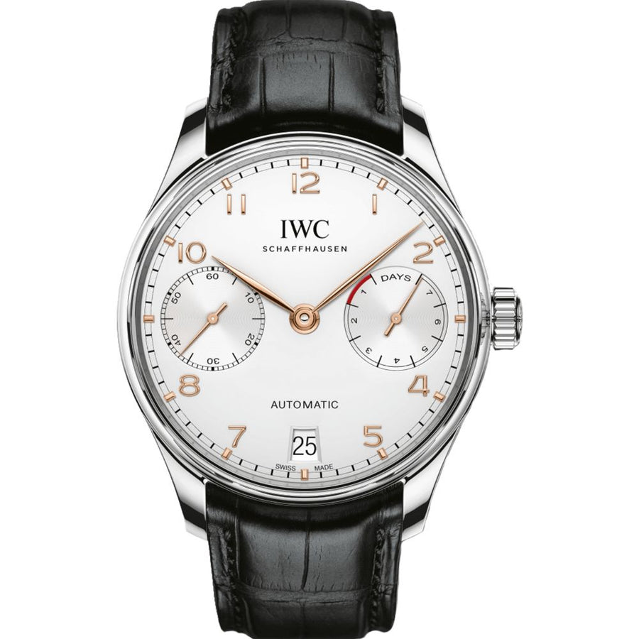 IWC Portugieser, Automatic Silver Dial 42MM Watch IW500704