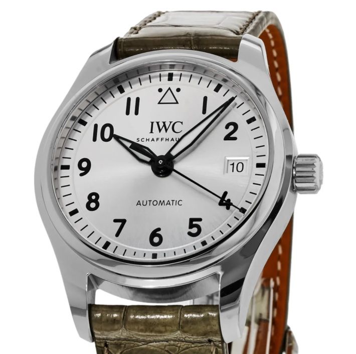 IWC Pilot, Automatic Silver Dial 36MM Watch IW324007