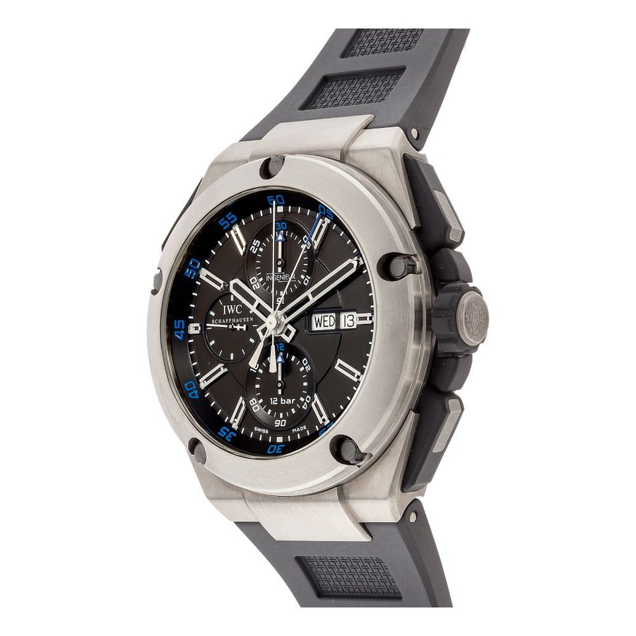 IWC Ingenieur, Double Chronograph Titanium Automatic 45MM Watch IW376501