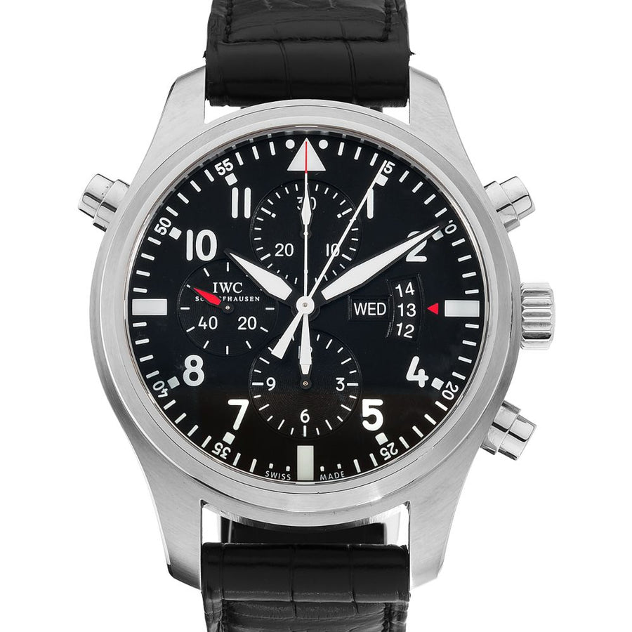 IWC Pilot, Double Chronograph 46MM Watch IW377801