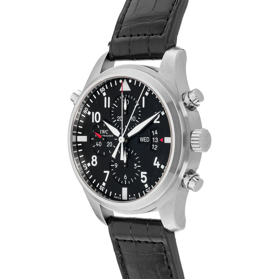 IWC Pilot, Double Chronograph 46MM Watch IW377801