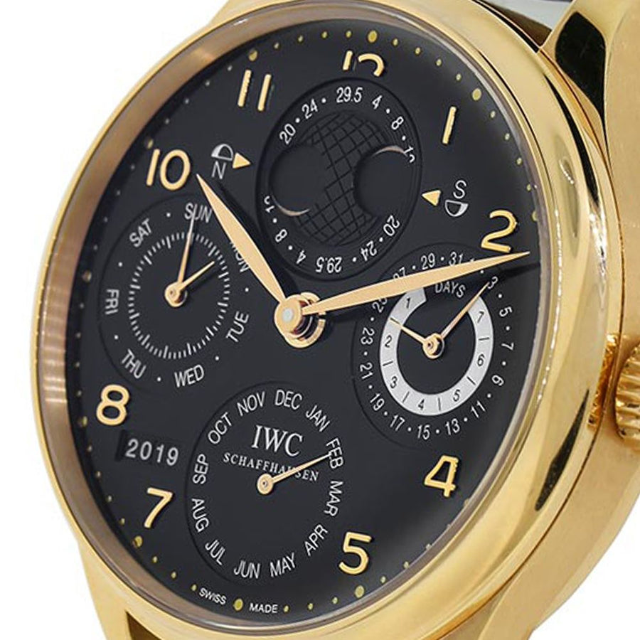 IWC Portugieser, 18K Rose Gold Perpetual Calendar 44MM Watch IW503404(PRE-OWNED)