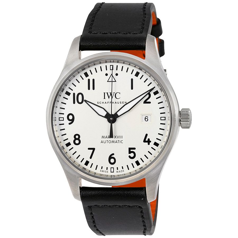 IWC Pilot's Mark XVIII, Automatic Silver Dial 40MM Watch IW327002