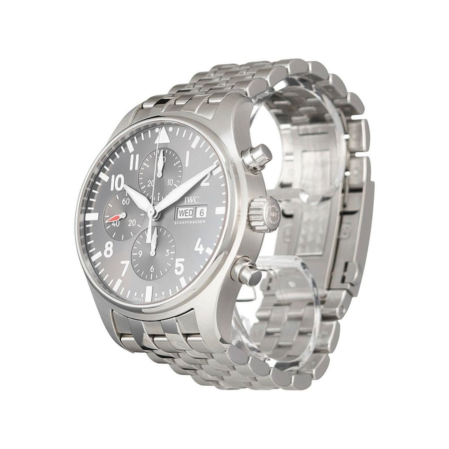 IWC Pilot Spitfire, Automatic Chronograph Grey Dial 43MM Watch IW377719