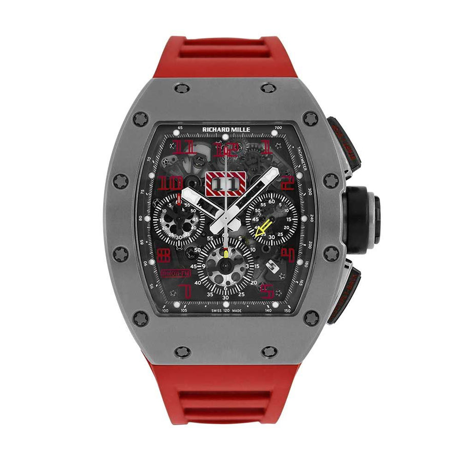 Richard Mille RM011, Felipe Massa Titanium Chronograph 49MM Watch RM011(PRE-OWNED)