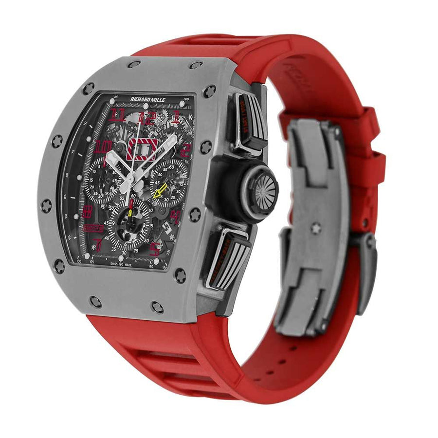 Richard Mille RM011, Felipe Massa Titanium Chronograph 49MM Watch RM011(PRE-OWNED)