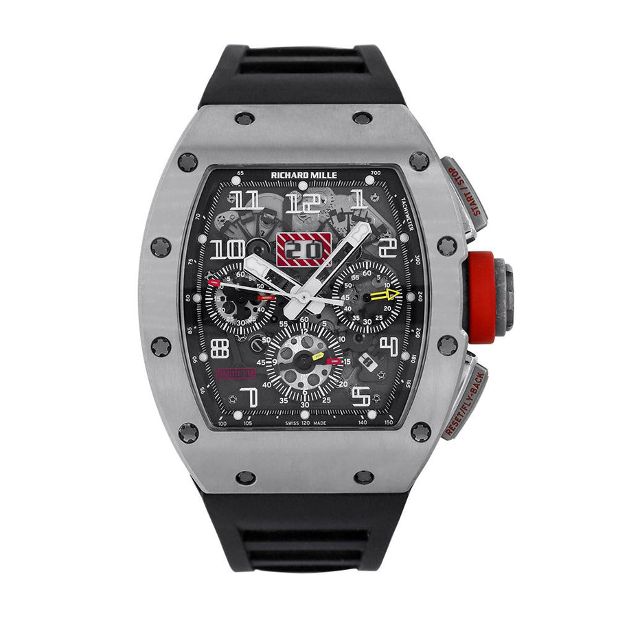 Richard Mille RM011, Felipe Massa Titanium Chronograph Titanium 50MM Watch RM011(PRE-OWNED)