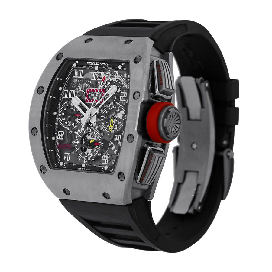 Richard Mille RM011, Felipe Massa Titanium Chronograph Titanium 50MM Watch RM011(PRE-OWNED)