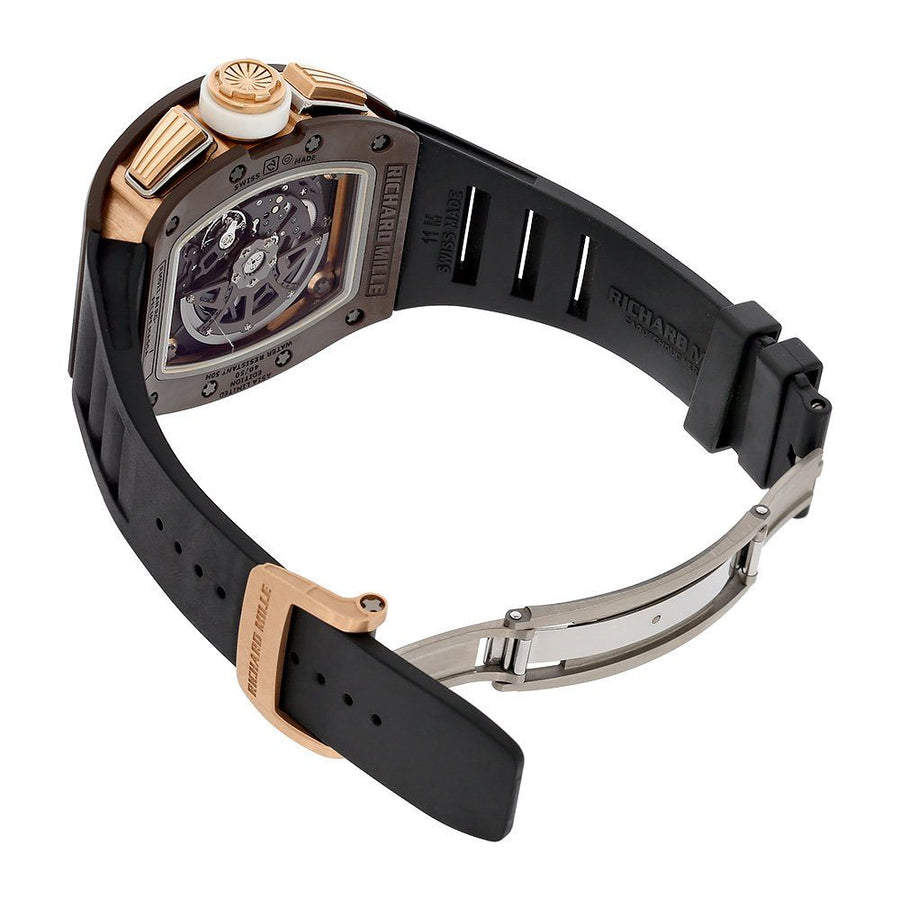 Richard Mille RM011, Felipe Massa Boutique Edition Rose Gold Automatic 49MM Chronograph RM011(PRE-OWNED)