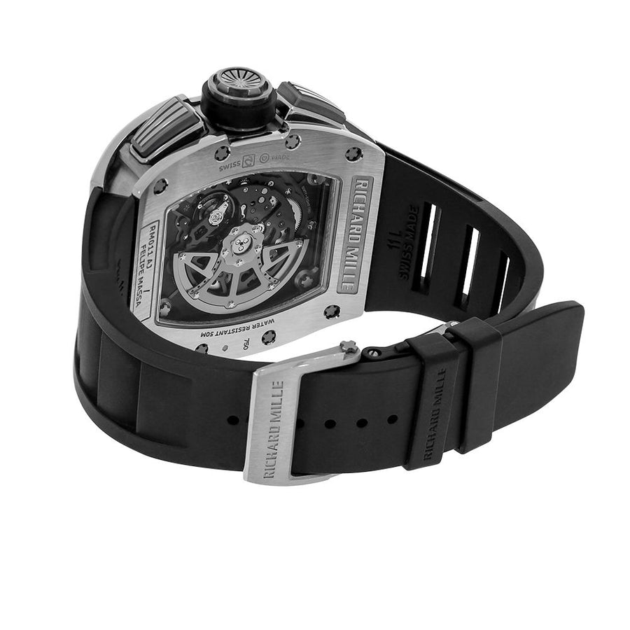 Richard Mille RM011, Felipe Massa Titanium Flyback Chronograph 50MM Watch(PRE-OWNED)