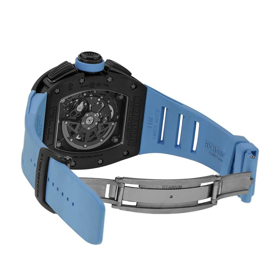 Richard Mille RM011, Restivo Edition Titanium Blue Chronograph 50MM Watch RM011(PRE-OWNED)