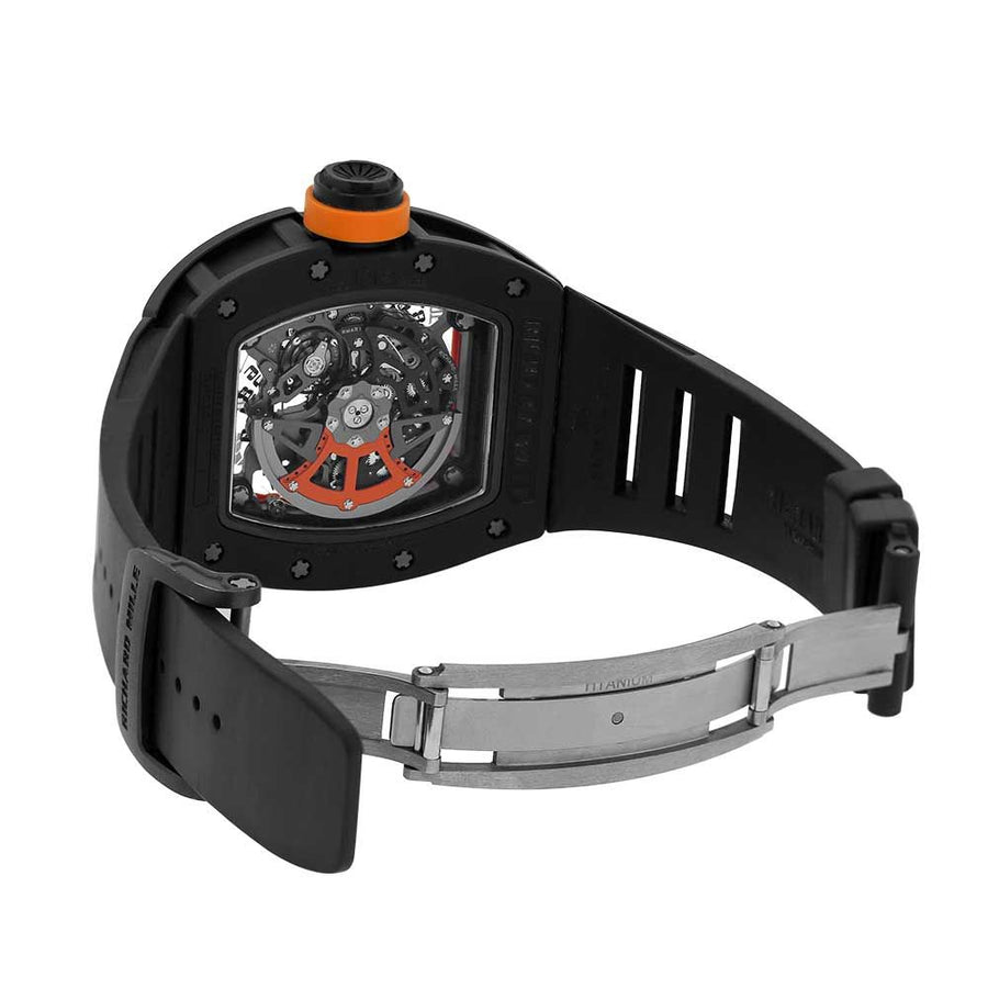 Richard Mille RM030, Americas Limited Edition Orange Black Carbon 50MM Watch RM030