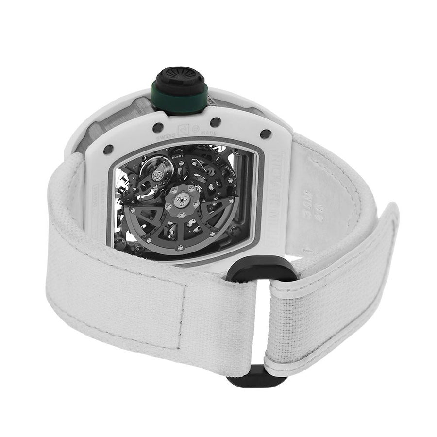 Richard Mille RM030, Le Mans White ATZ Ceramic 50MM Watch RM030(PRE-OWNED)