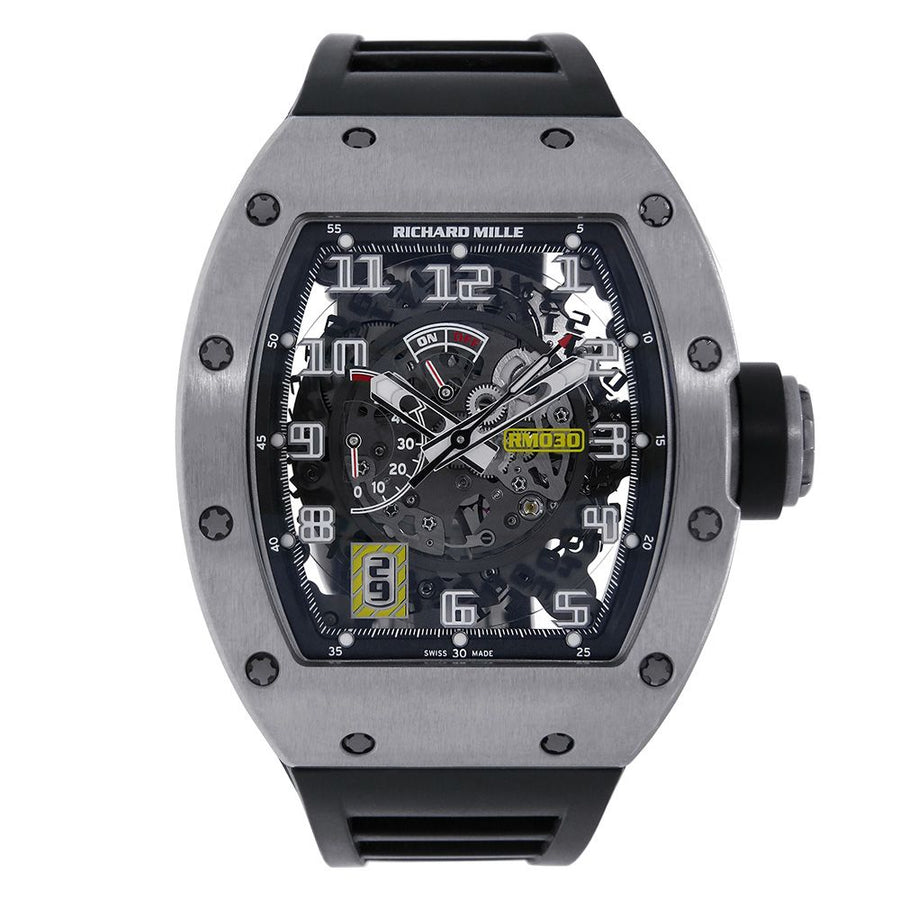 Richard Mille RM030, Titanium Automatic with Declutchable Rotor 50MM Watch RM030