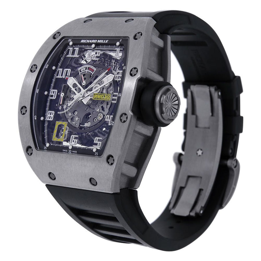 Richard Mille RM030, Titanium Automatic with Declutchable Rotor 50MM Watch RM030