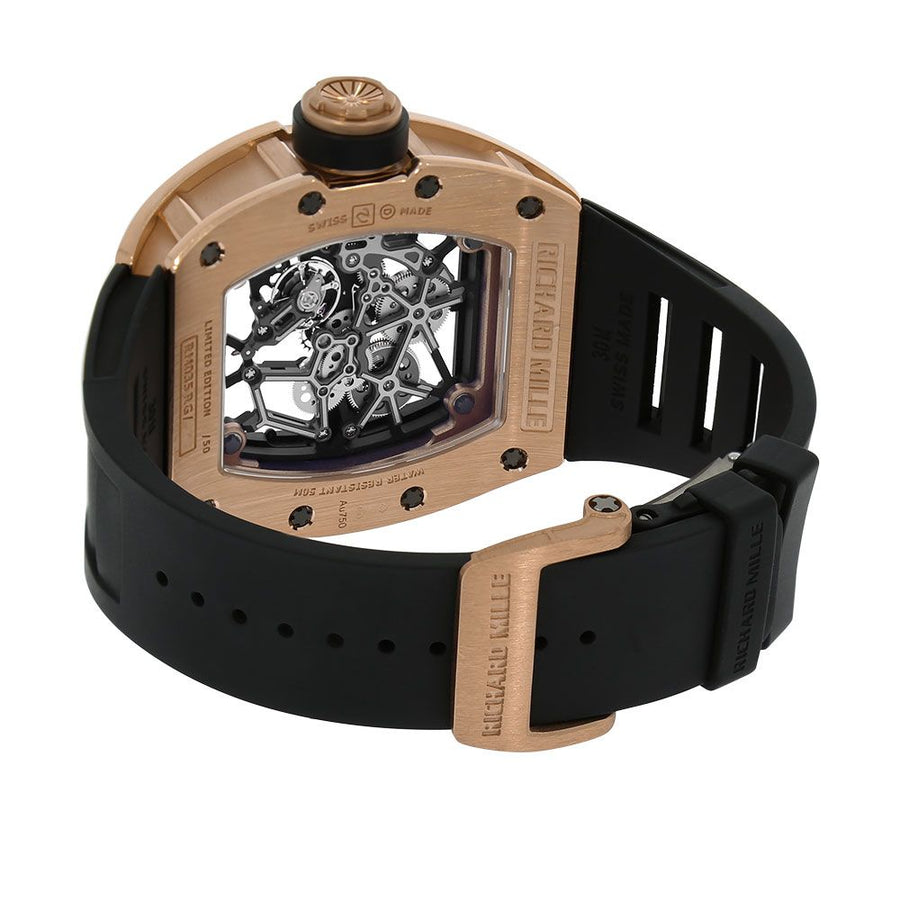 Richard Mille RM035, Toro Americas Edition Rose Gold Mens 48MM Watch RM035(PRE-OWNED)