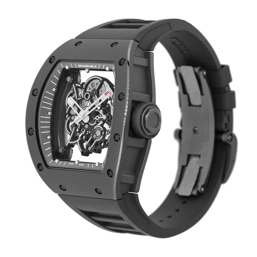 Richard Mille RM055, Bubba Watson Grey Boutique Edition Ceramic 50MM Watch RM055(PRE-OWNED)