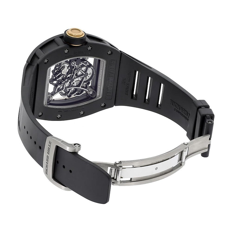 Richard Mille RM055, Bubba Watson Asia Edition Black Ceramic 50MM Watch(PRE-OWNED)