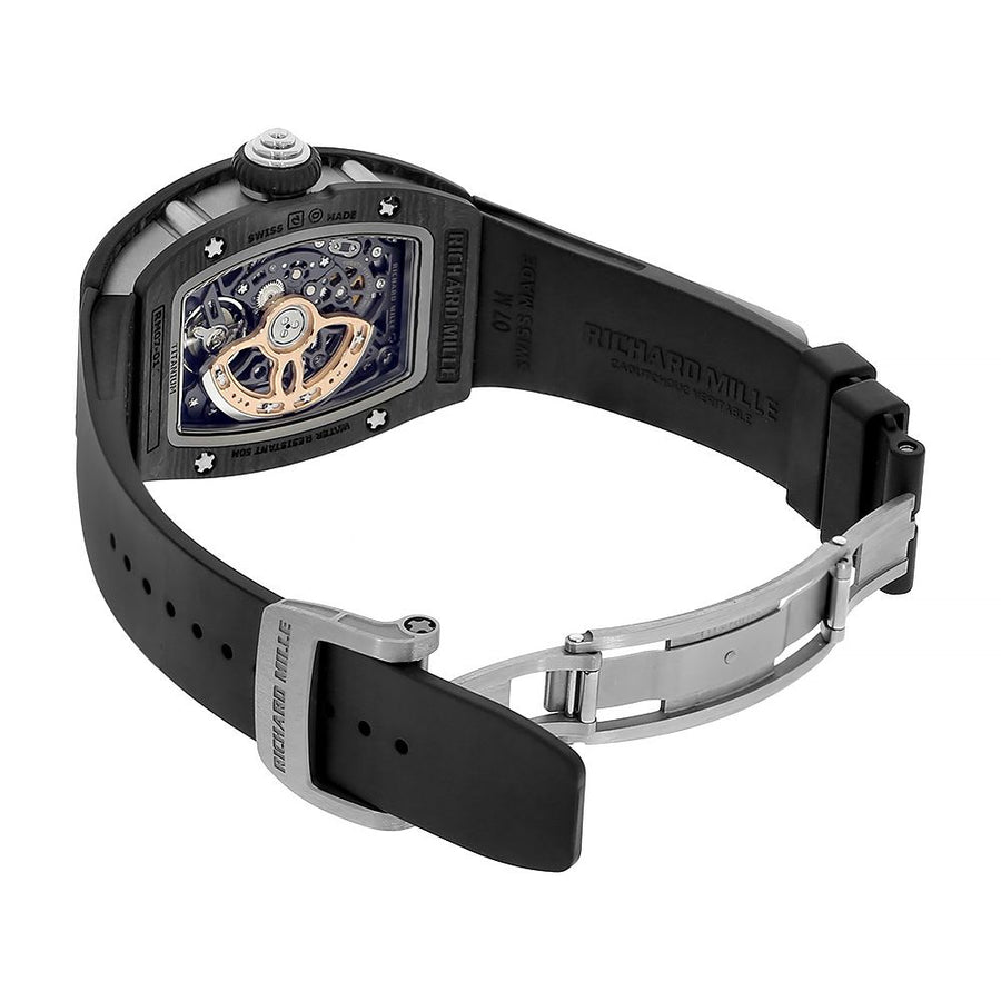 Richard Mille RM07-01, Black Carbon TPT Automatic 45MM Watch RM07-01