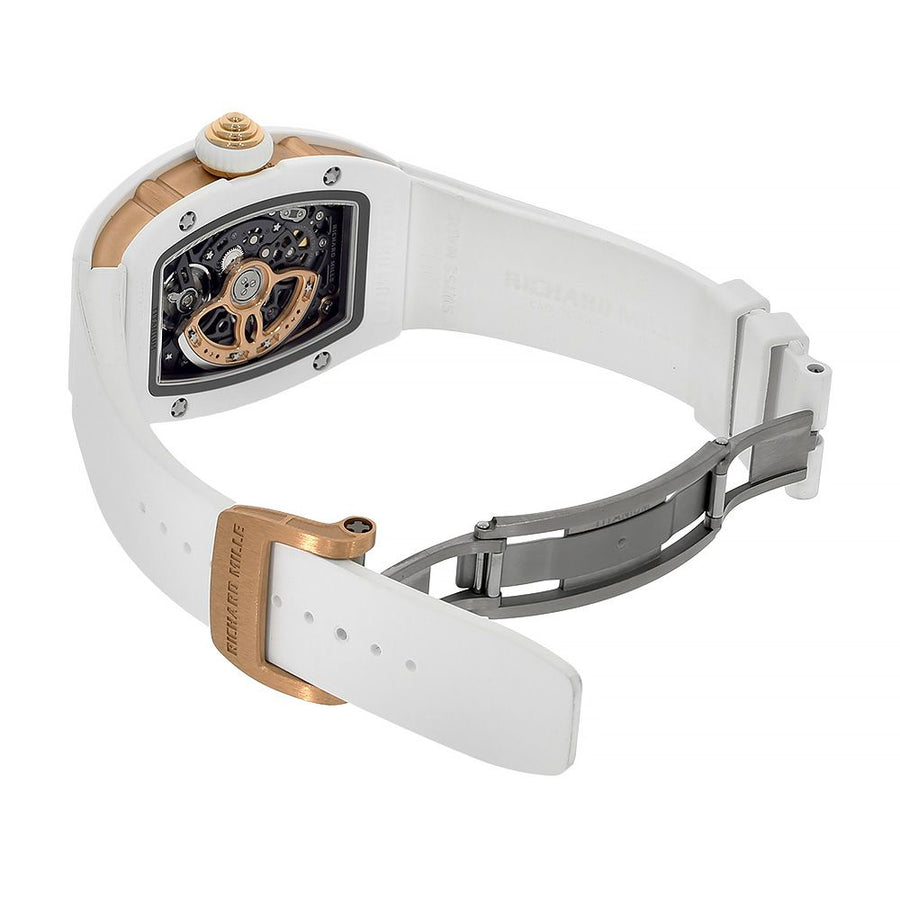 Richard Mille RM07-01, Ladies White ATZ Ceramic Diamond Dial 45MM Watch RM07-01