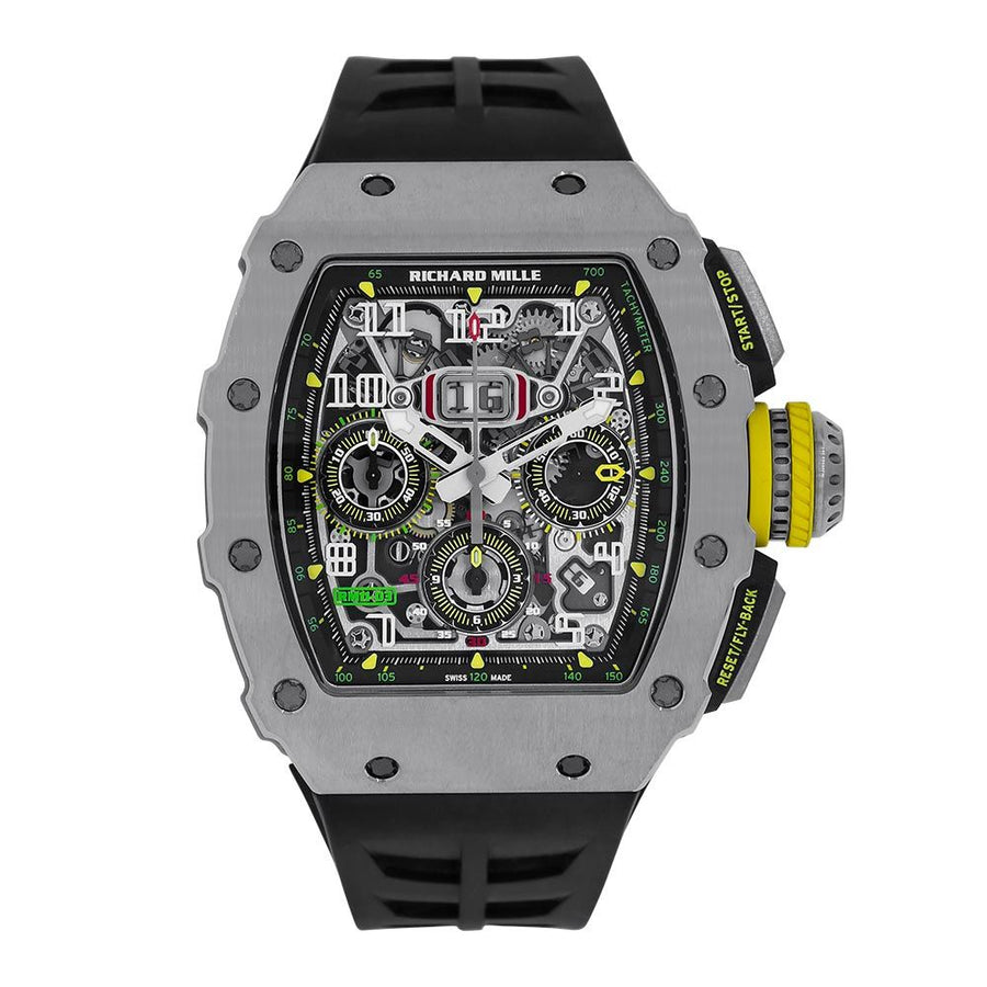 Richard Mille RM11-03, Automatic Flyback Chronograph Titanium 49MM Watch(PRE-OWNED)