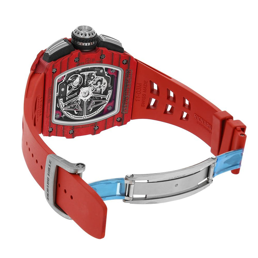 Richard Mille RM11-03, Red TPT Quartz Flyback Chronograph 49MM Watch RM11-03