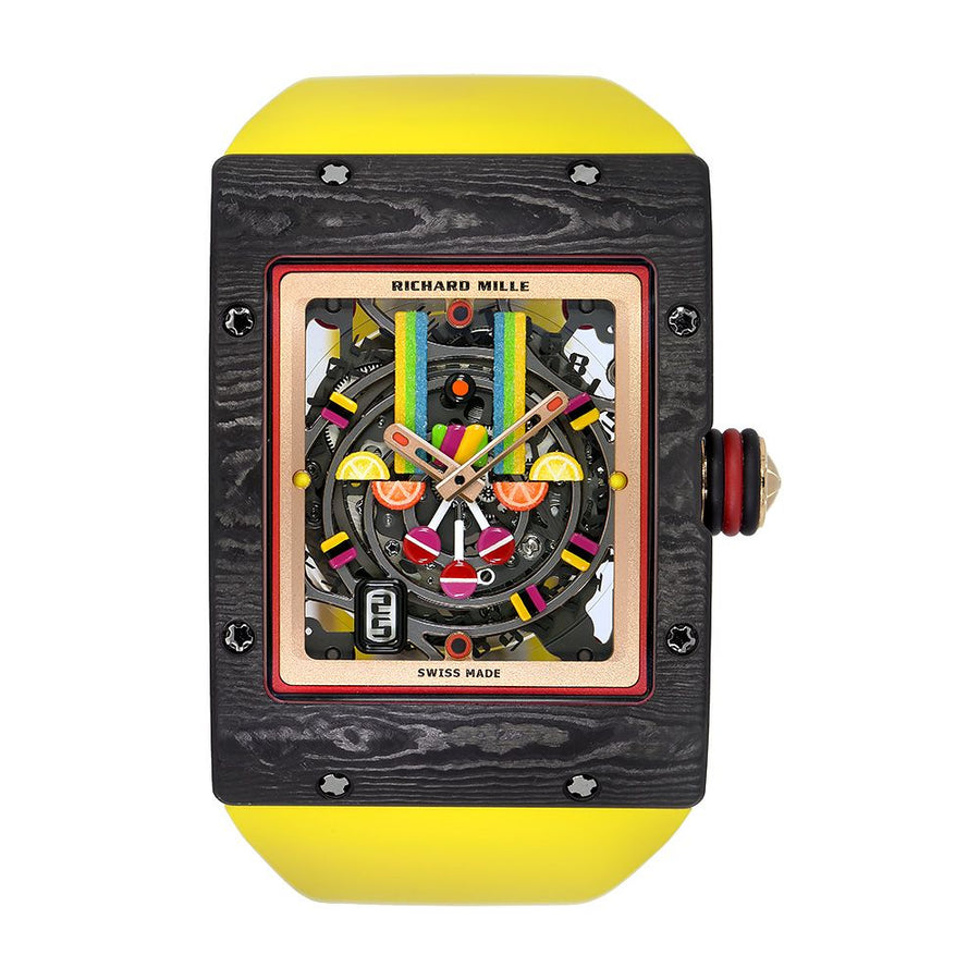 Richard Mille RM16-01, Bonbon Collection Fraise Carbon-TPT and Red Quartz 50MM Watch RM16-01