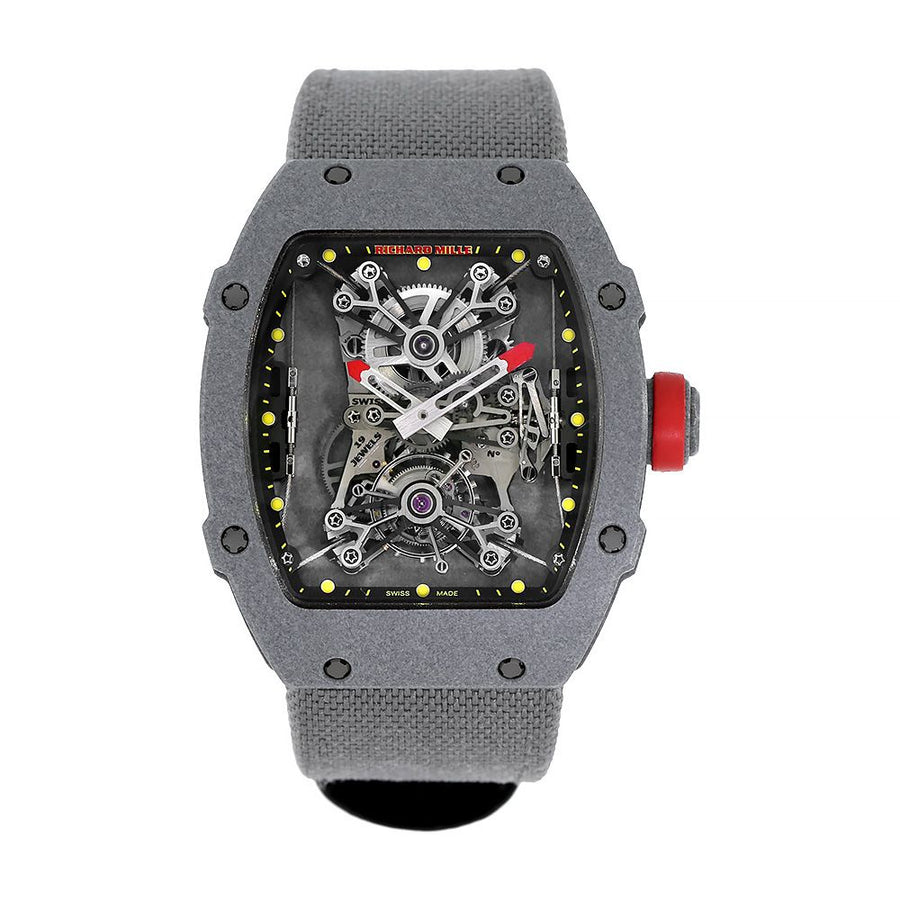 Richard Mille RM27-01, Rafael Nadal Grey Anthracite Polymer 47MM Watch RM27-01(PRE-OWNED)