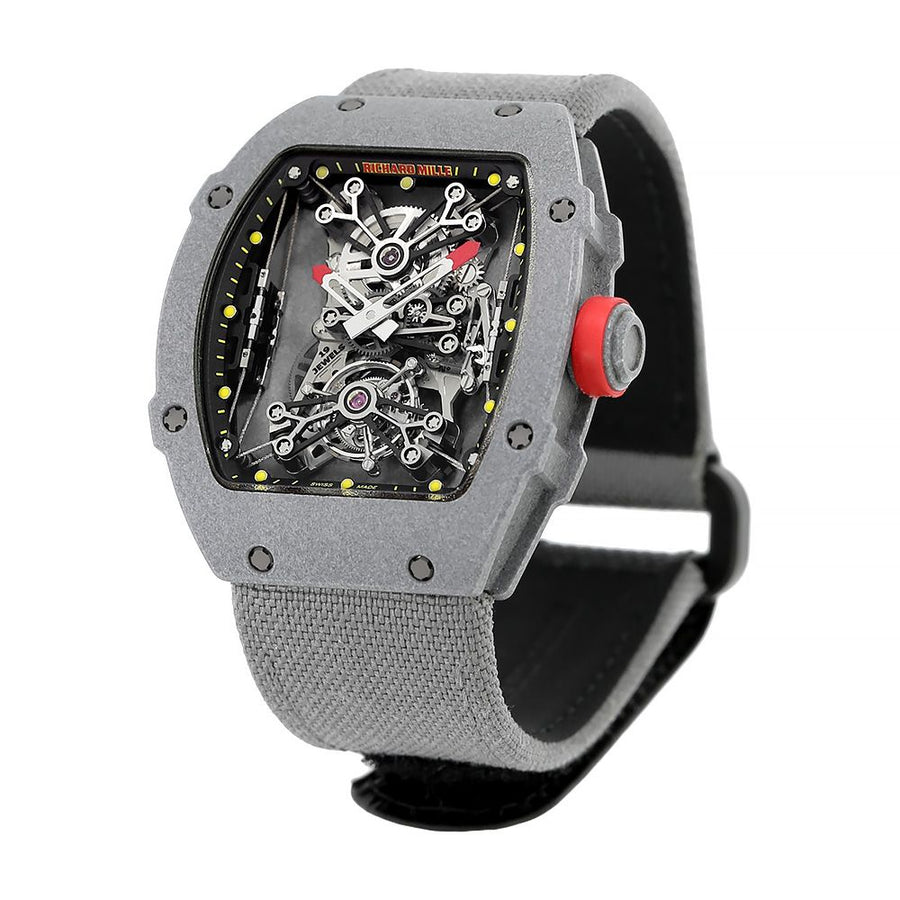 Richard Mille RM27-01, Rafael Nadal Grey Anthracite Polymer 47MM Watch RM27-01(PRE-OWNED)